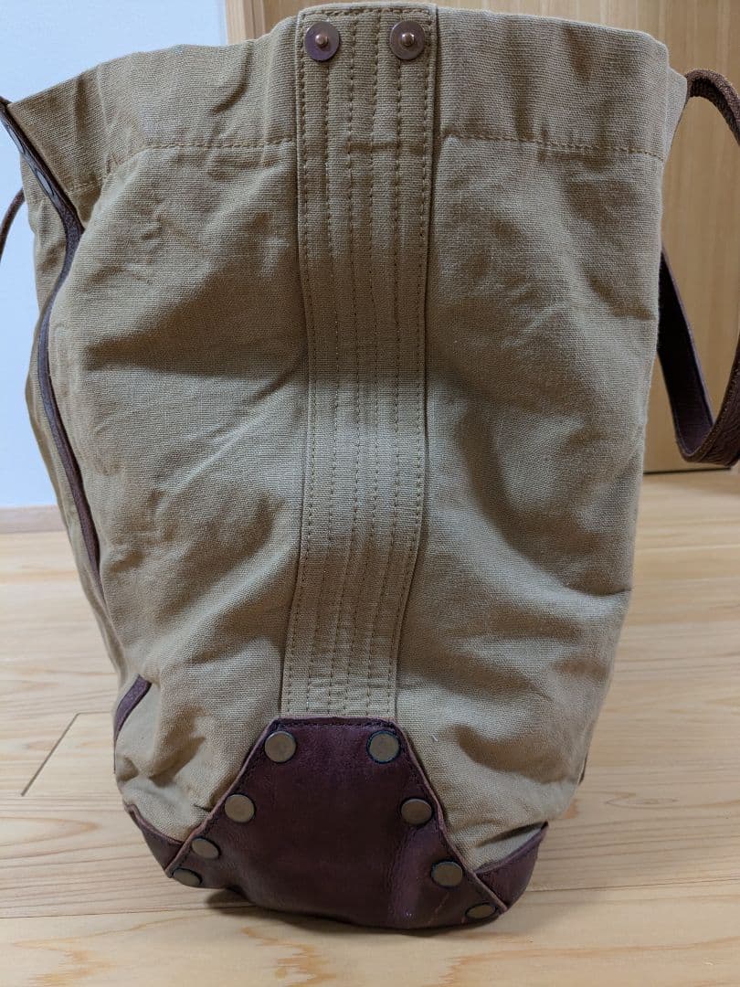 未使用WAREHOUSE(ウエアハウス)トートバッグ エイジング加工