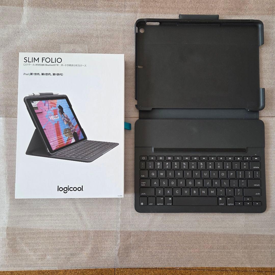 【外箱付】第7.8.9世代ロジクール Slim Folio iPad用カバー