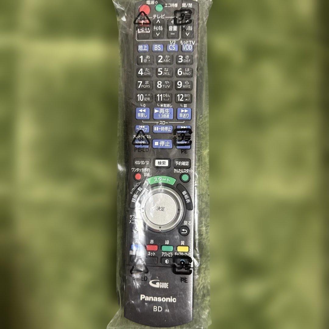 美品 希少 純正品 廃盤 Panasonic テレビ レコーダー リモコン