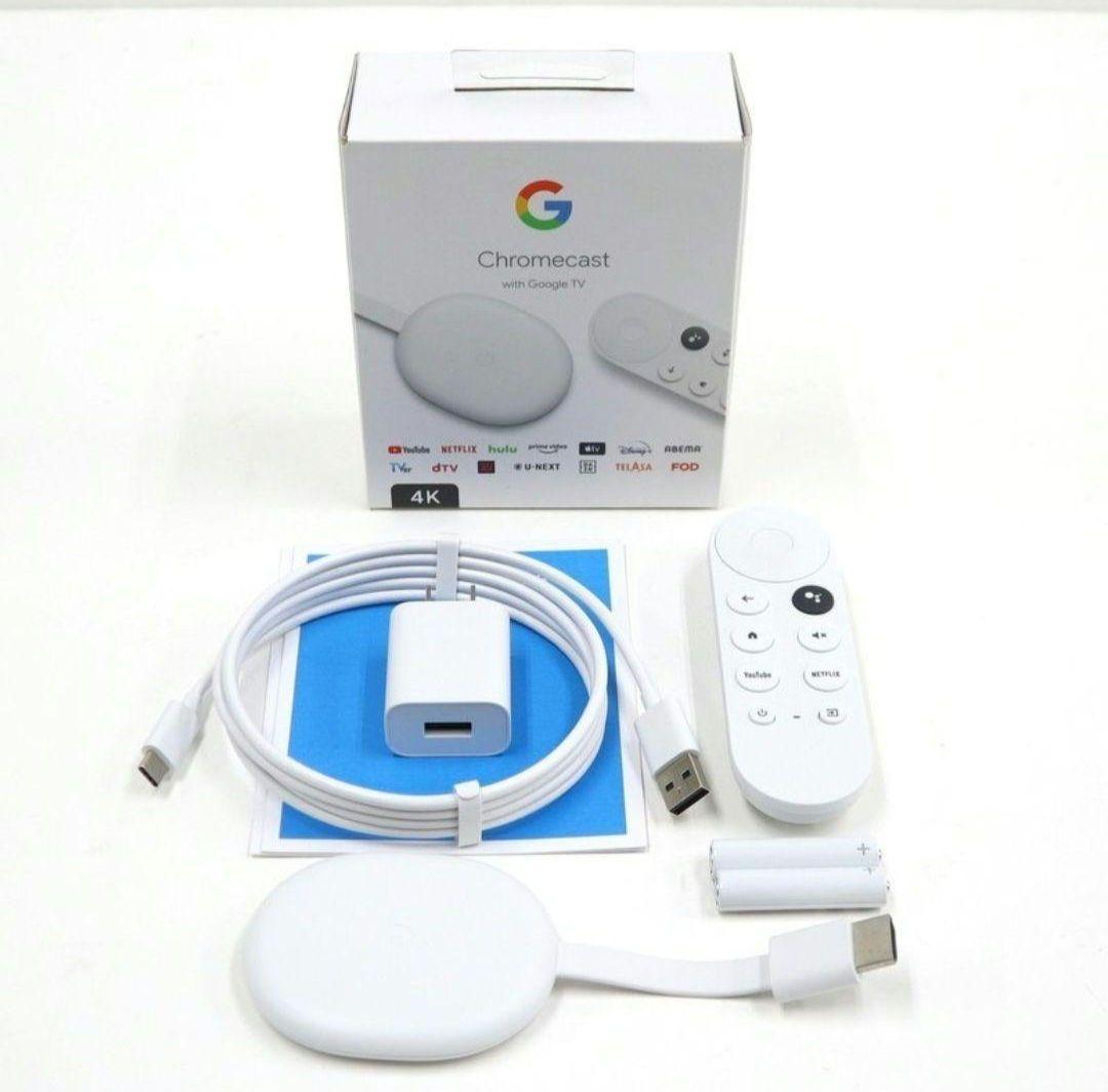 Chromecast with Google TV 4K 美品 GA01919