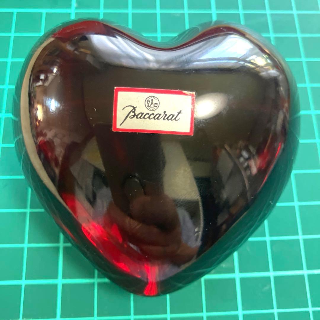 ＢＡＣCARAT 美しいレッドハ－トクリスタル　箱付き新品未使用品
