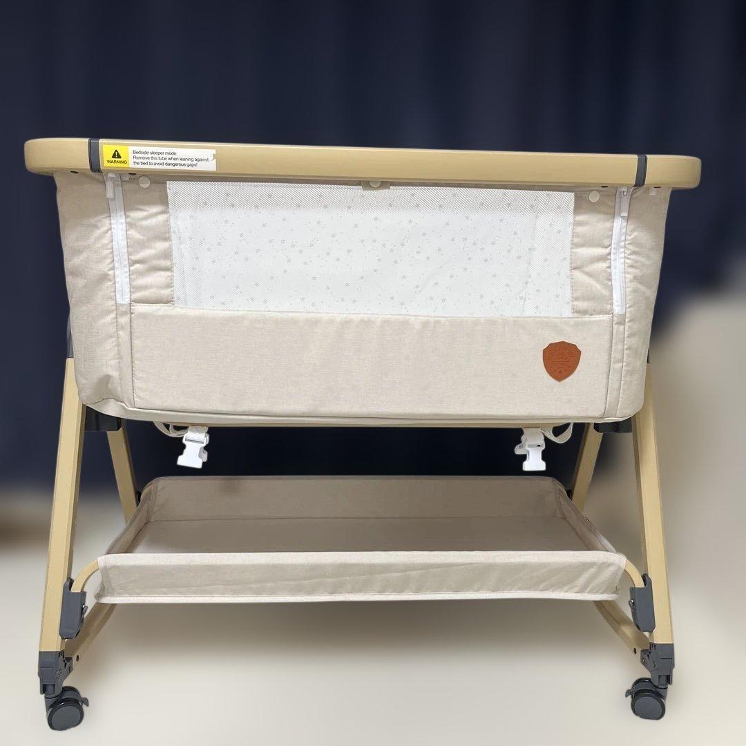 HZDMJベビーベッド 2024年モデル ベージュ