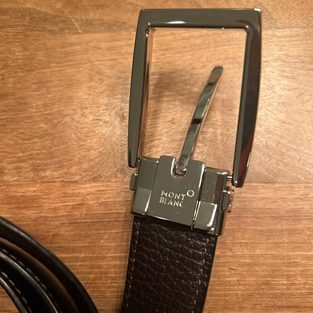 Mont Blanc 革ベルト　ブラック