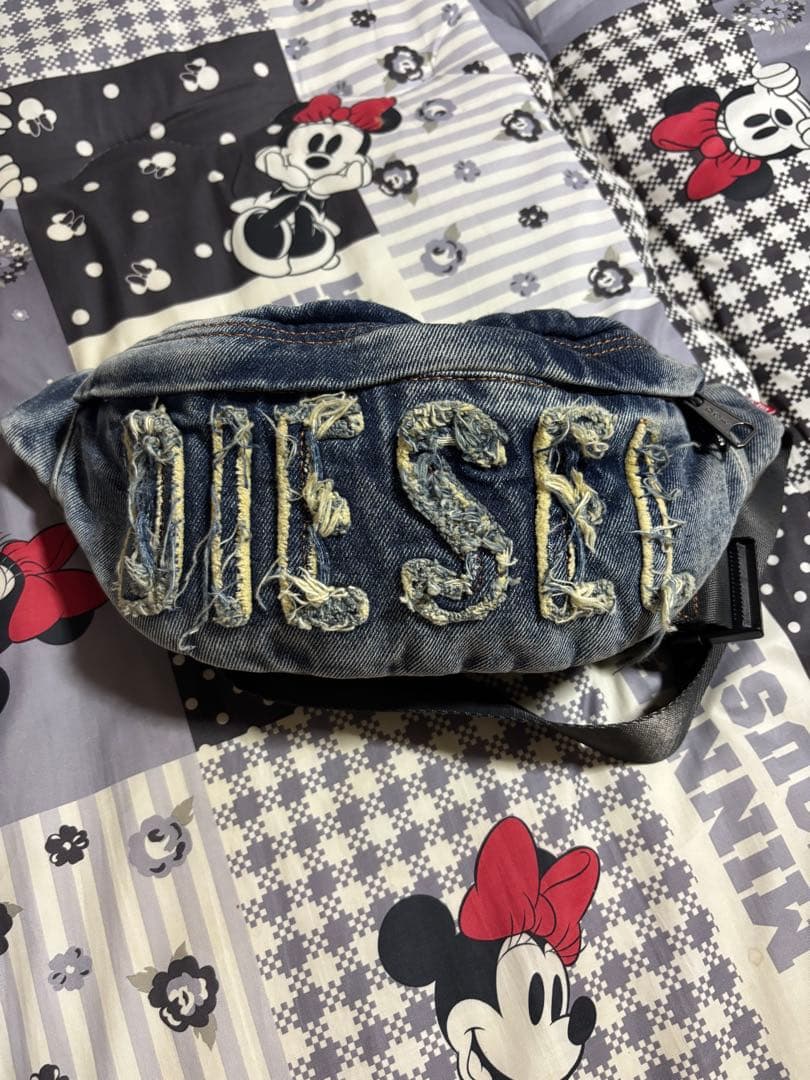 DIESEL デニム ボディバッグ