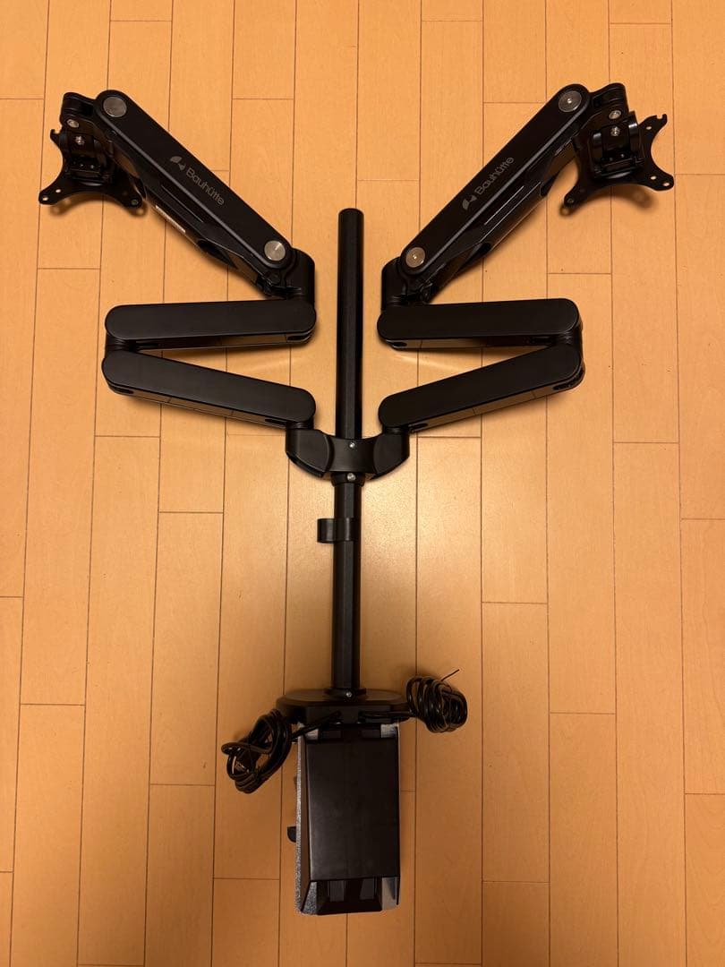 モニターアーム Bauhutte BMA-2GS-BK