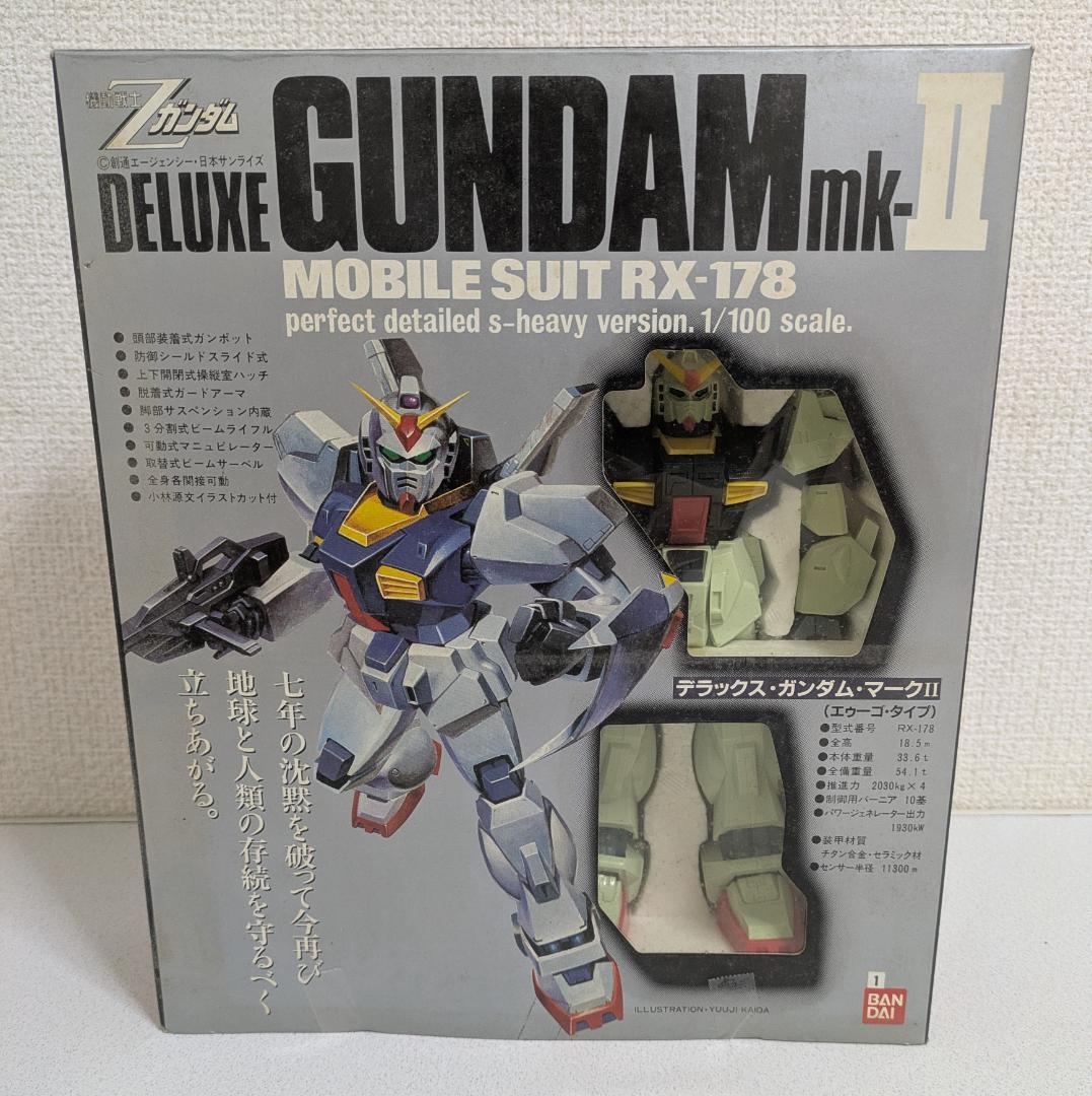 当時物 デラックス ガンダムmk-2（マーク2）　1/100スケール エゥーゴ