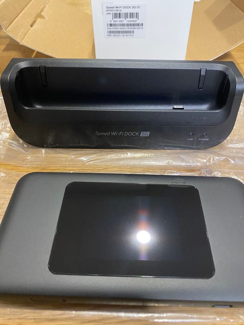【新品未使用】SpeedWi-Fi DOCK5G01 ポケットWi-Fi