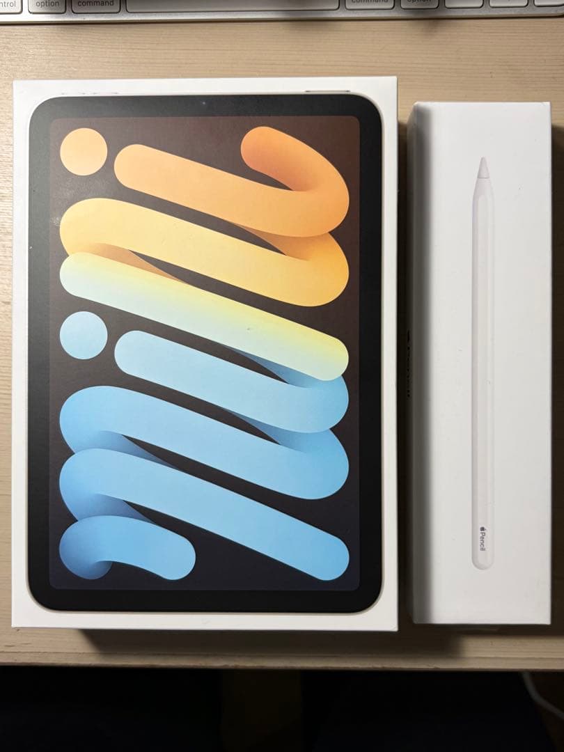 iPad mini 6 Wi-Fi 64GB スターライト（ペンシル付き）