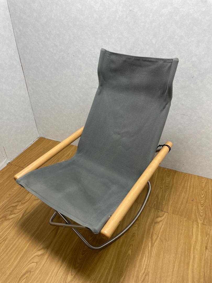 Y☆643 Nychair X ニーチェアエックス　ロッキングチェア　グレー