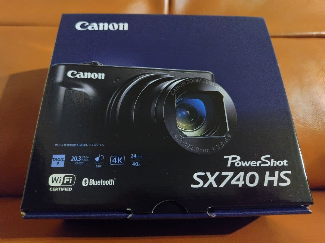 PowerShot SX740HS CANON　ブラック