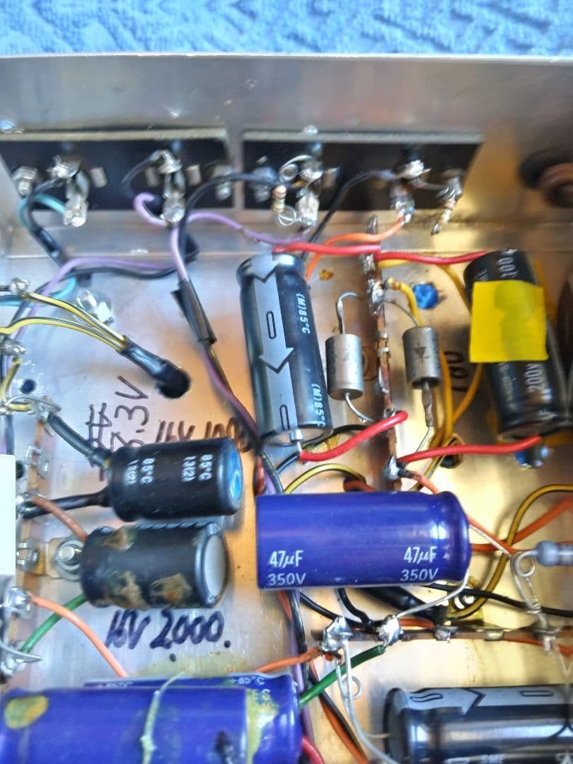 自作 マイク付き NF ステレオプリアンプ動作品の出品です。