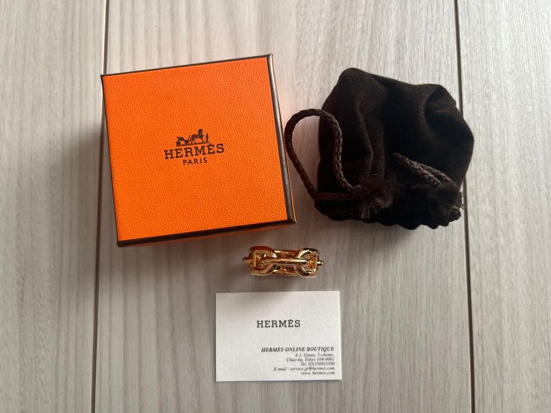 エルメス　スカーフリング レガート