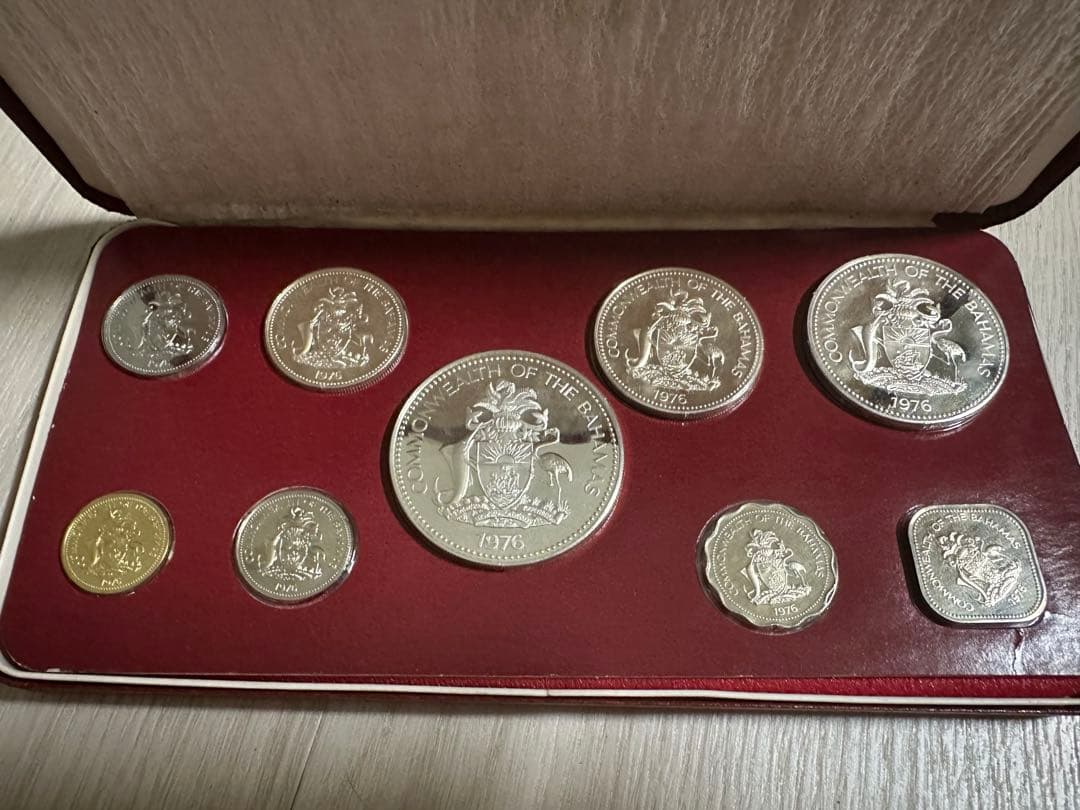 1976年バハマフランクリンミントプルーフ