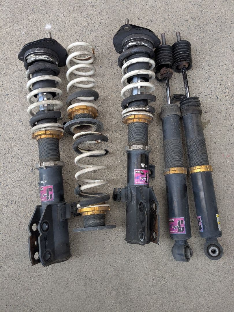 80ヴォクシー HKS 車高調 中古