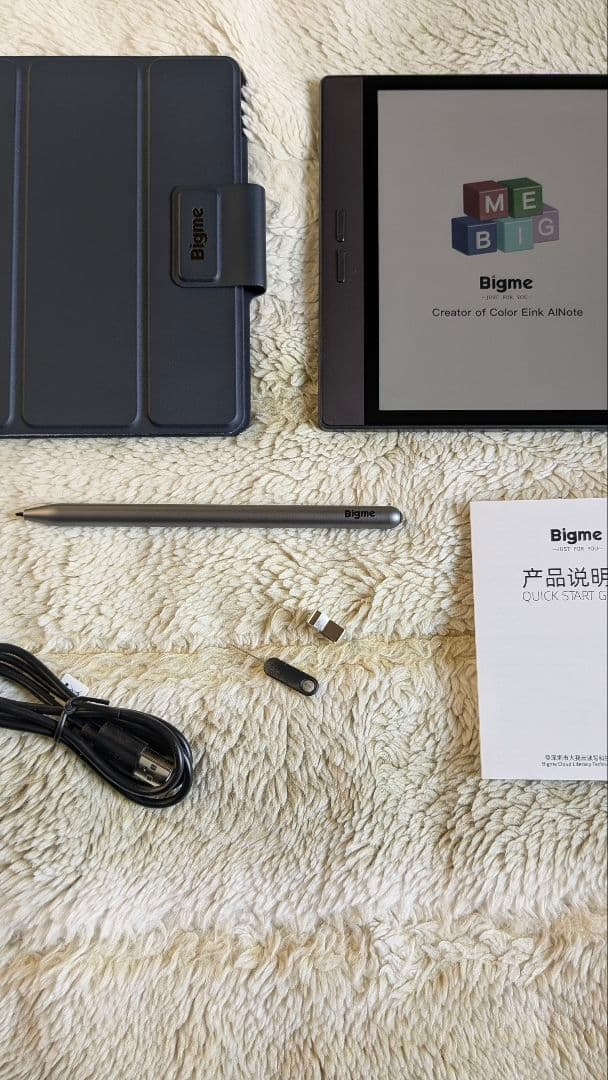 【極美品】Bigme B7カラー電子ペーパータブレットGoogle Play対応