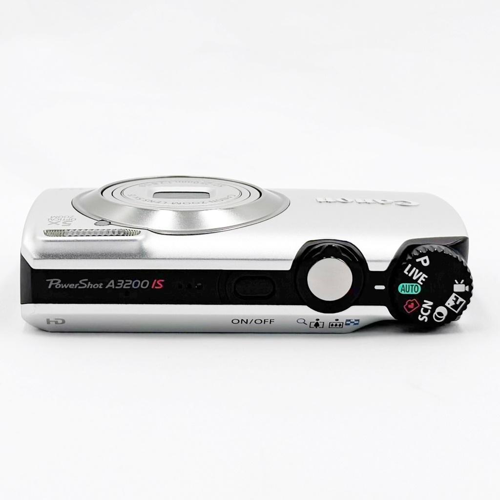 【美品】キヤノン PowerShot A3200IS シルバー コンデジ カメラ