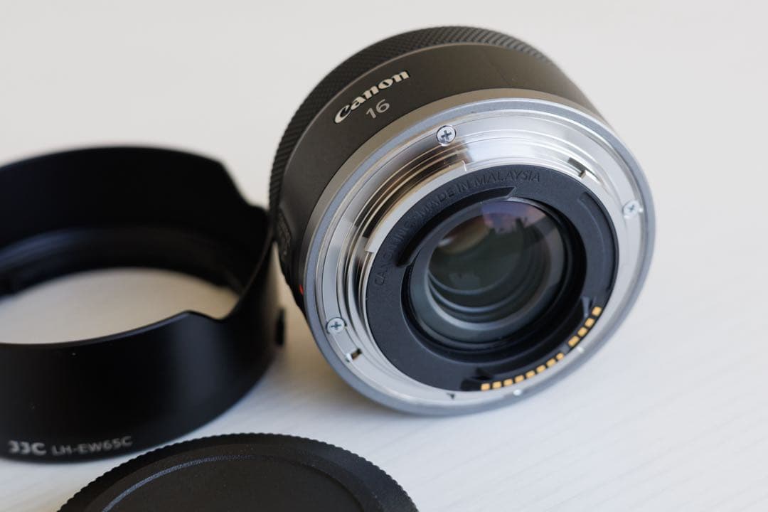 美品 Canon キャノン RF16mm F2.8 STM 単焦点レンズ