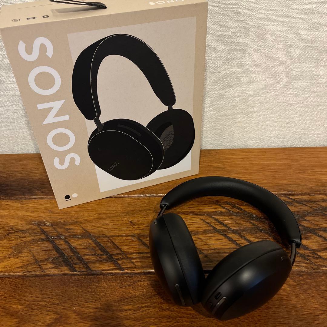 【美品】SONOS ワイヤレスヘッドホン ブラック