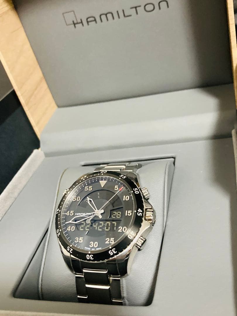 ✨レアモノ　ハミルトン　カーキフライトタイマー