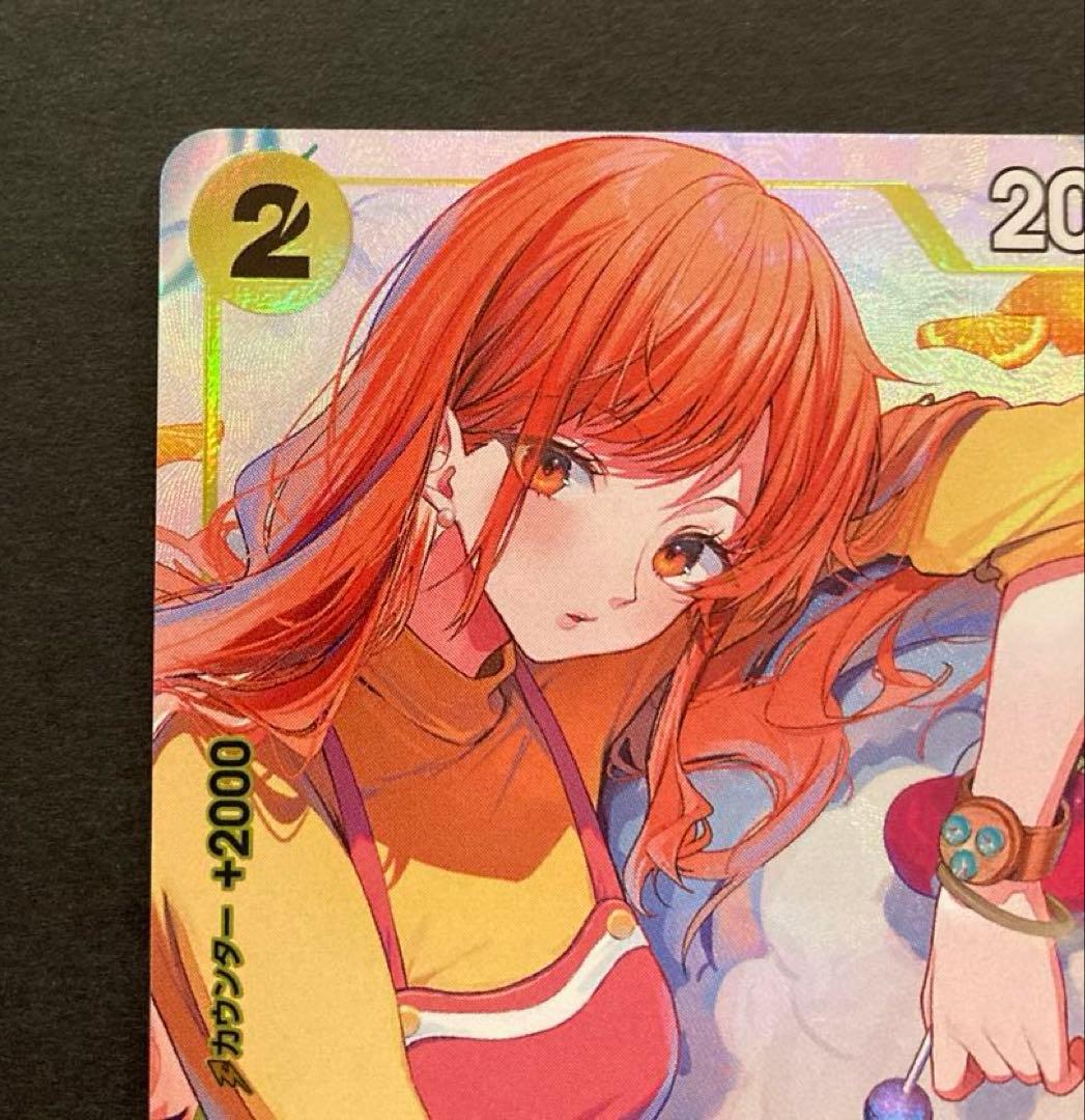 よ*!様 ワンピースカード　ゼウス　OP11-106 ナミ　パラレル　プロモ　美