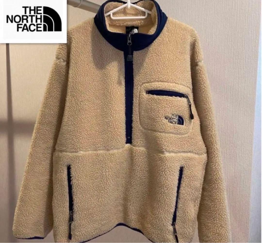 激レア 90's THE NORTH FACE 日本製ボア フリース プルオーバ