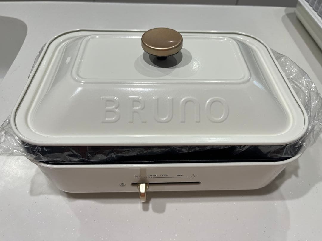 BRUNO コンパクトホットプレート セラミックコート鍋 スチーマー