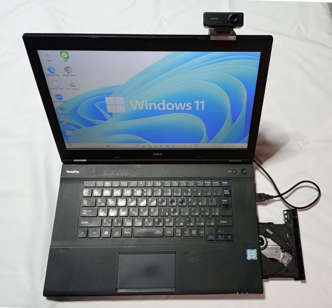 NEC 第8世代 i5/8G/256G DVD、オフィス、テレワーク可、大画面！