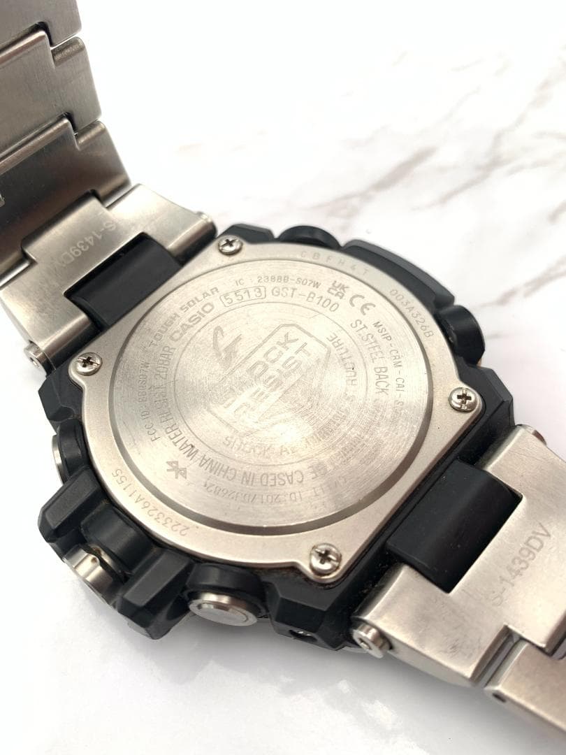 【稼働品】GST-B100 G-SHOCK タフソーラー Bluetooth