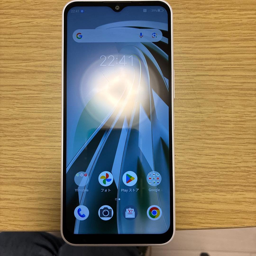 ホワイト スマートフォン デュアルカメラ MYOS 14