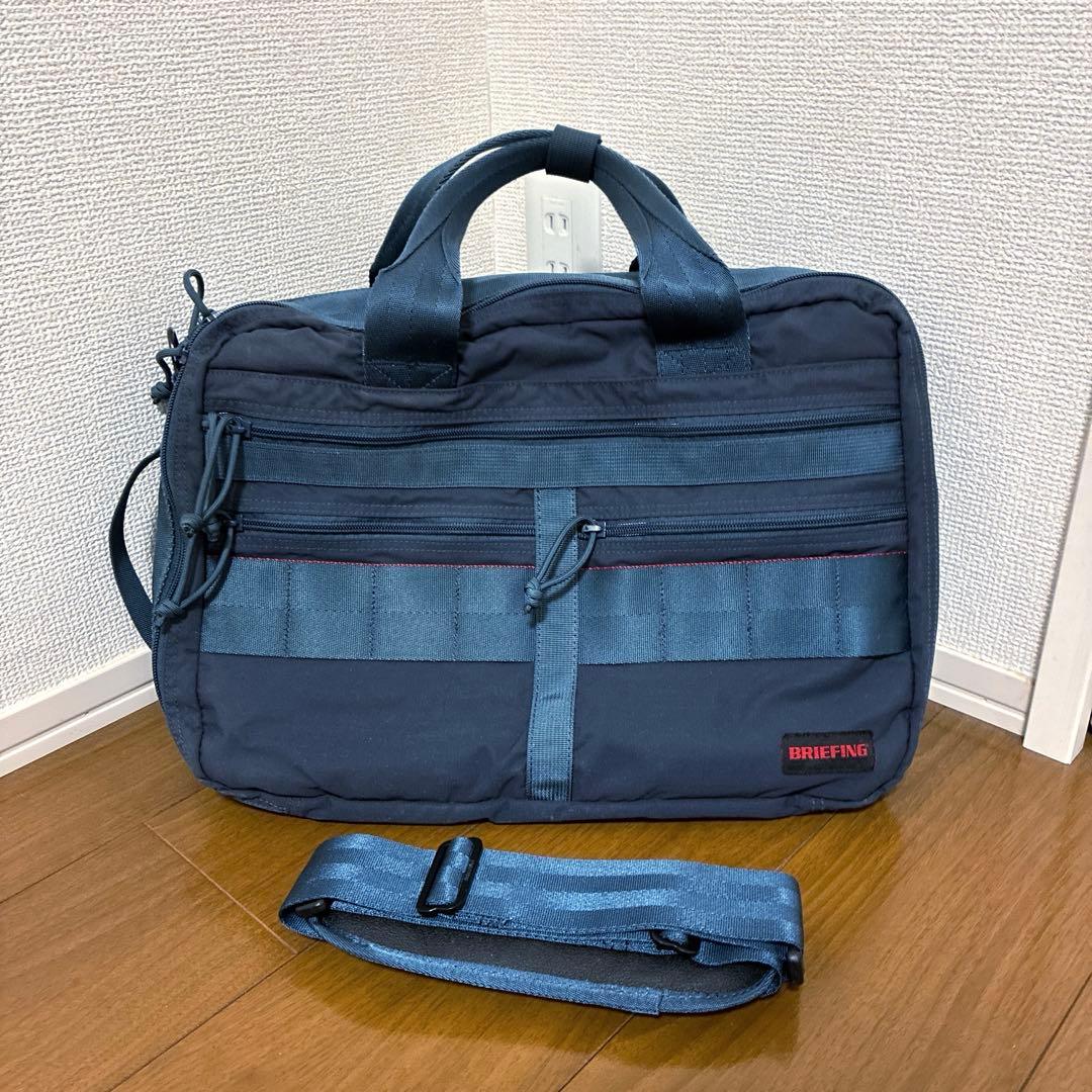ブリーフィング　A4 3WAY LINER MWネイビー