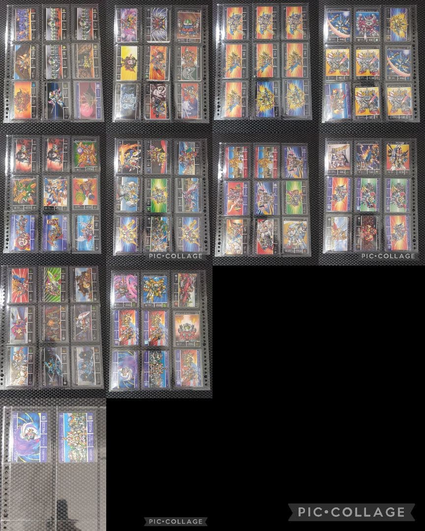 当時モノ【押入れの中思い出】SDガンダム/ナイトガンダム等カードダス約1150枚