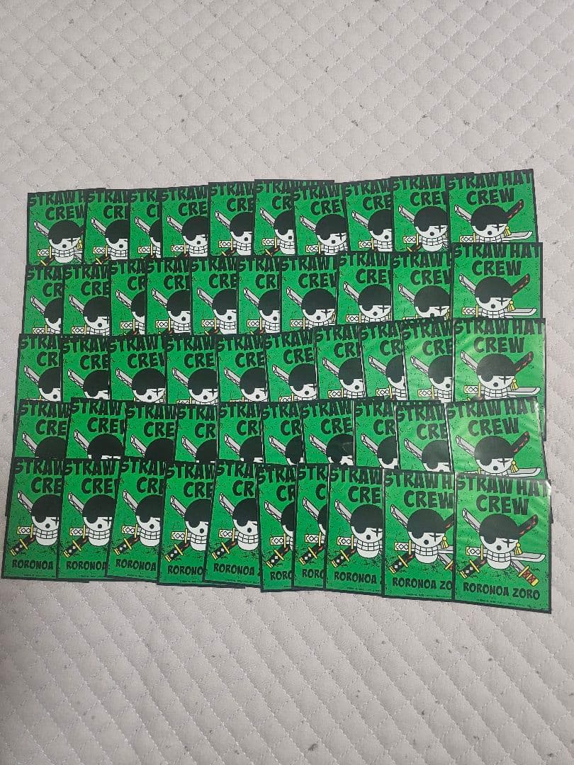 ワンピースカード スリーブ 海賊旗ロロノア・ゾロ