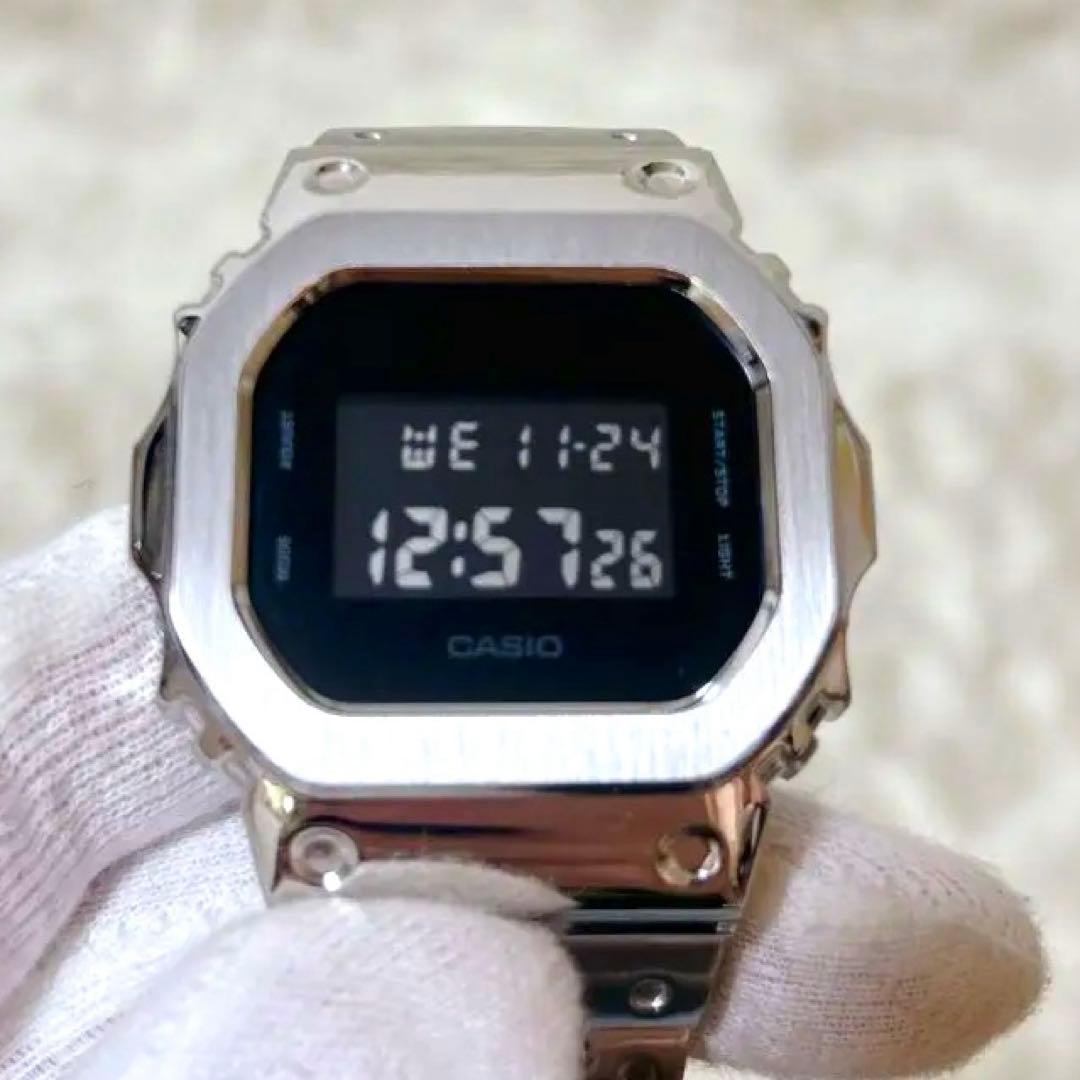 【美品】CASIO DW5600 フルメタル　時計　腕時計