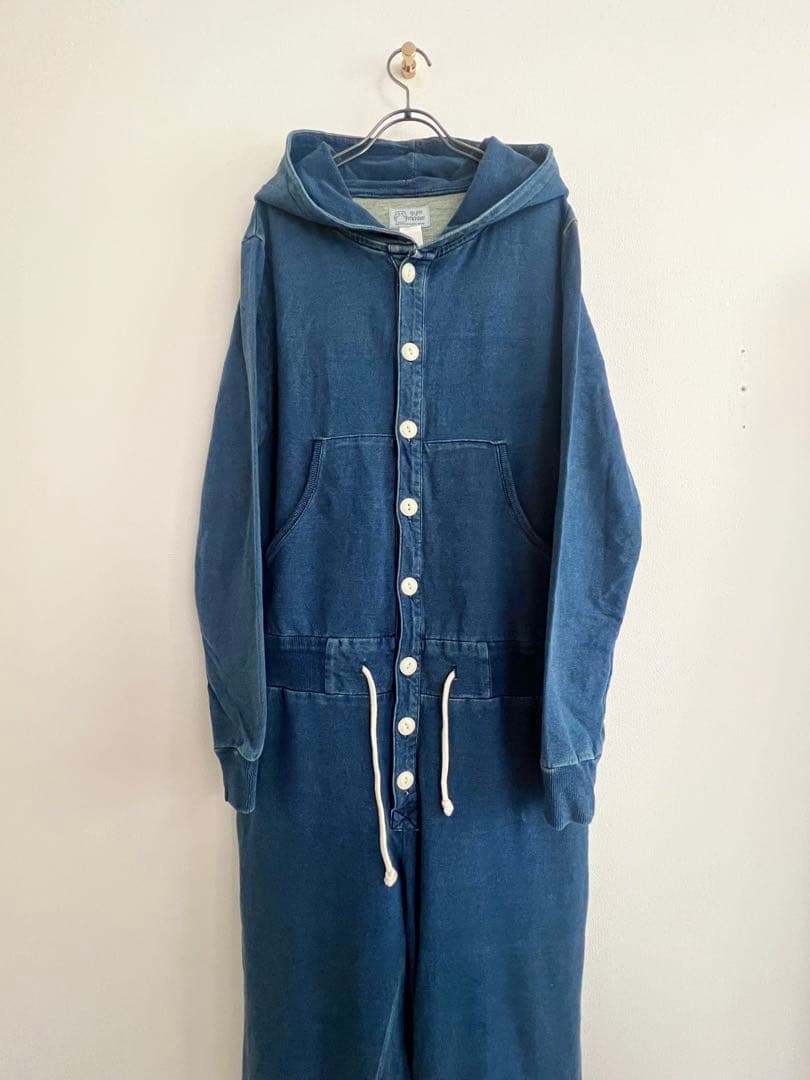 gym master デニムオールインワン つなぎ メンズ ストレッチM