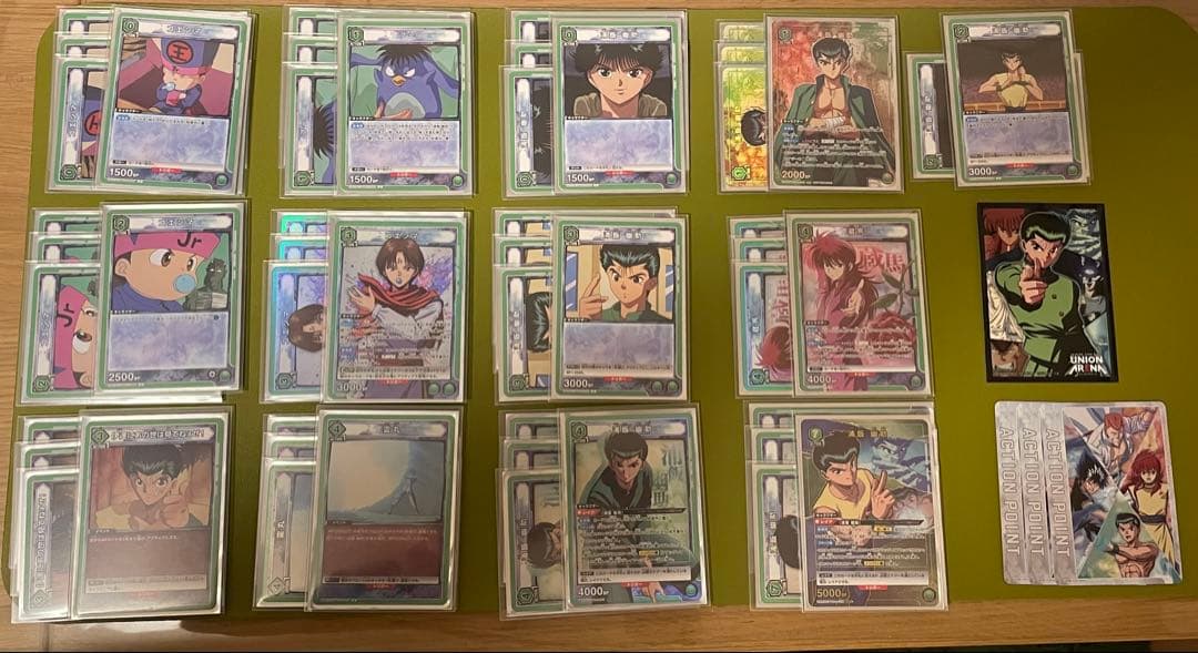 ユニオンアリーナ　幽☆遊☆白書　幽遊白書　浦飯幽助　コエンマ　　デッキ　限定備品