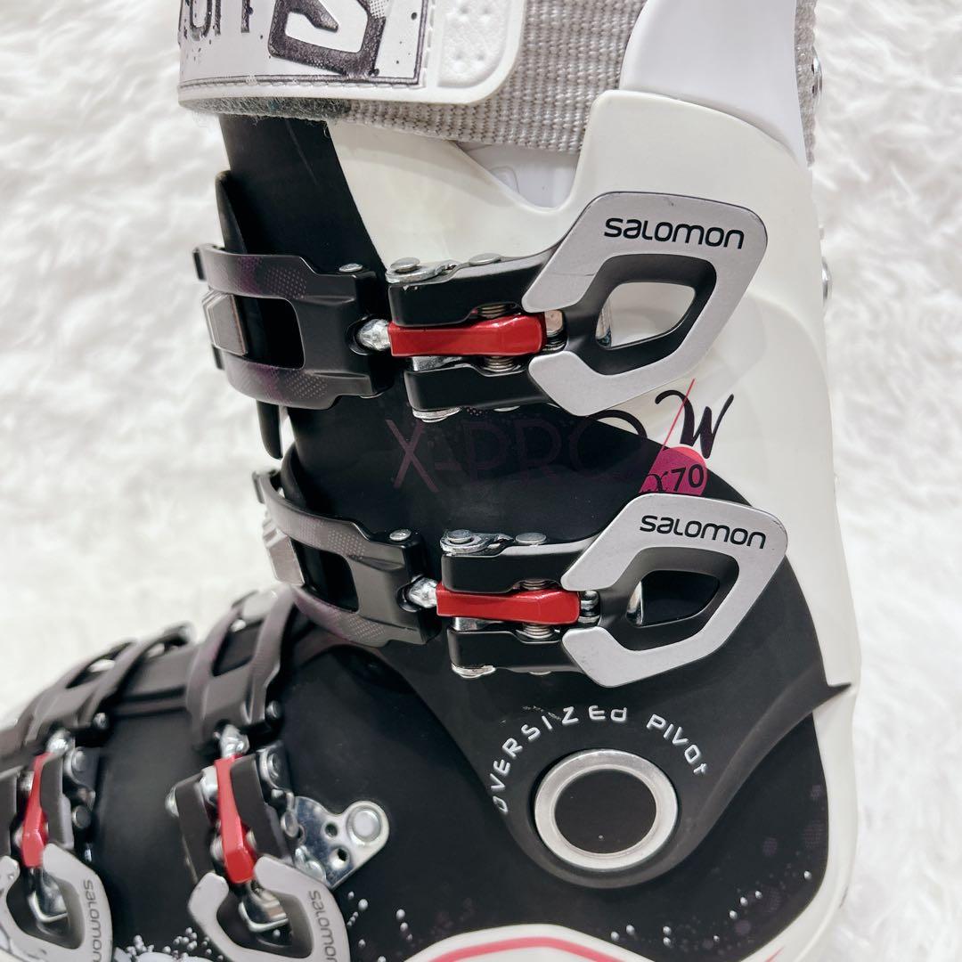 【美品】Salomon X PRO 70 W 24cm スキーブーツ レディース