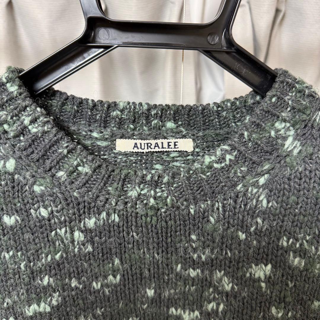 【~1/25まで価格】AURALEE ウールニット