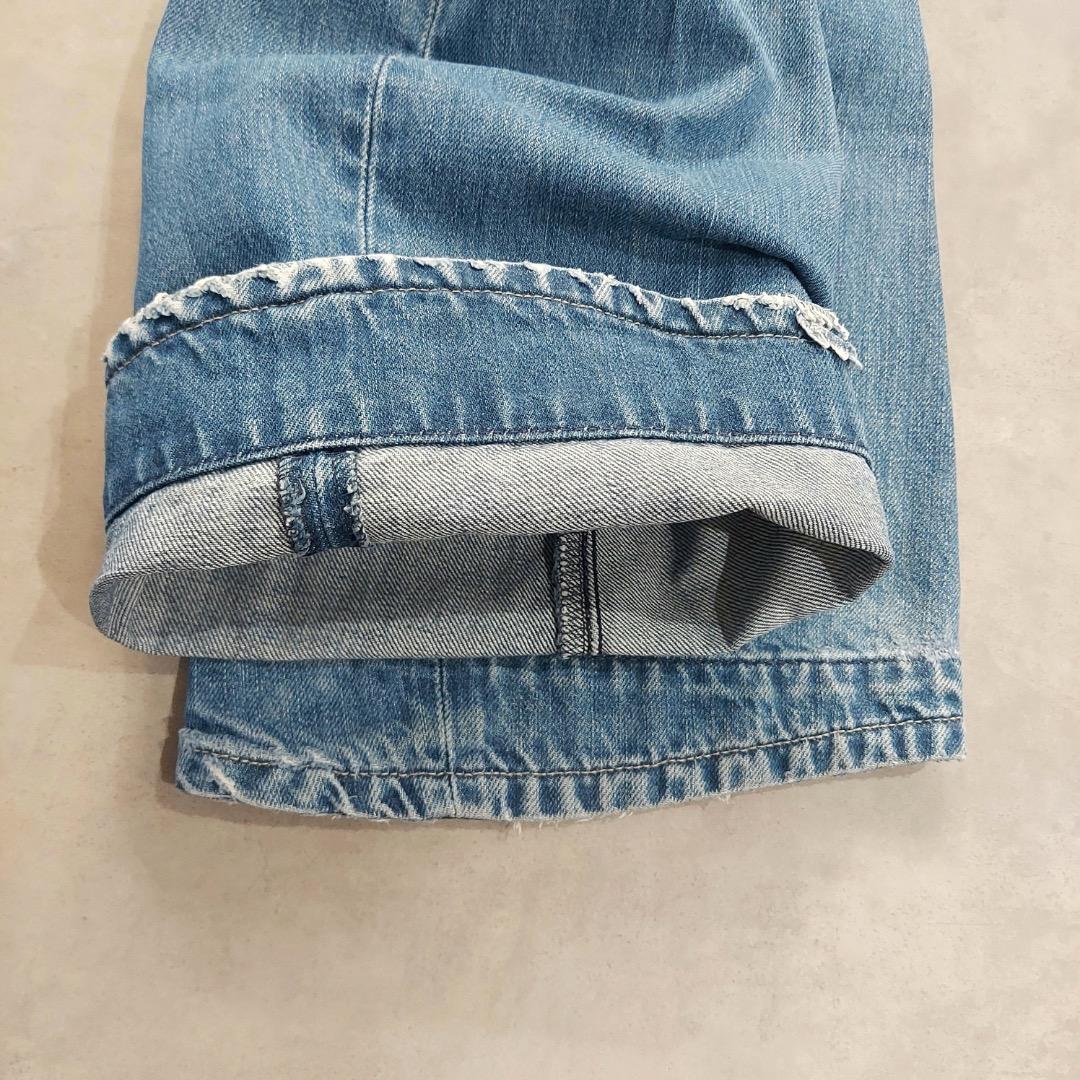 リーバイス エンジニアード ジーンズ W34 00s 青 古着 立体 18649