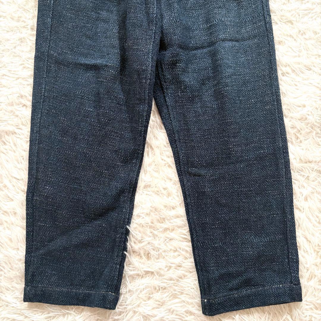 美品✨tamaki niime タマキニイメ　ハァピィ　デニムパンツ ブルー