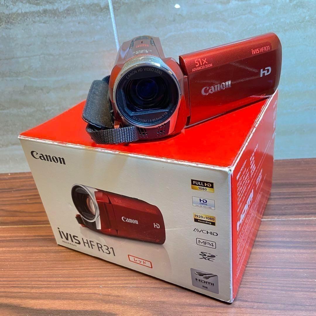 Canon デジタルビデオカメラ iVIS HF R31 ほぼ新品 3461