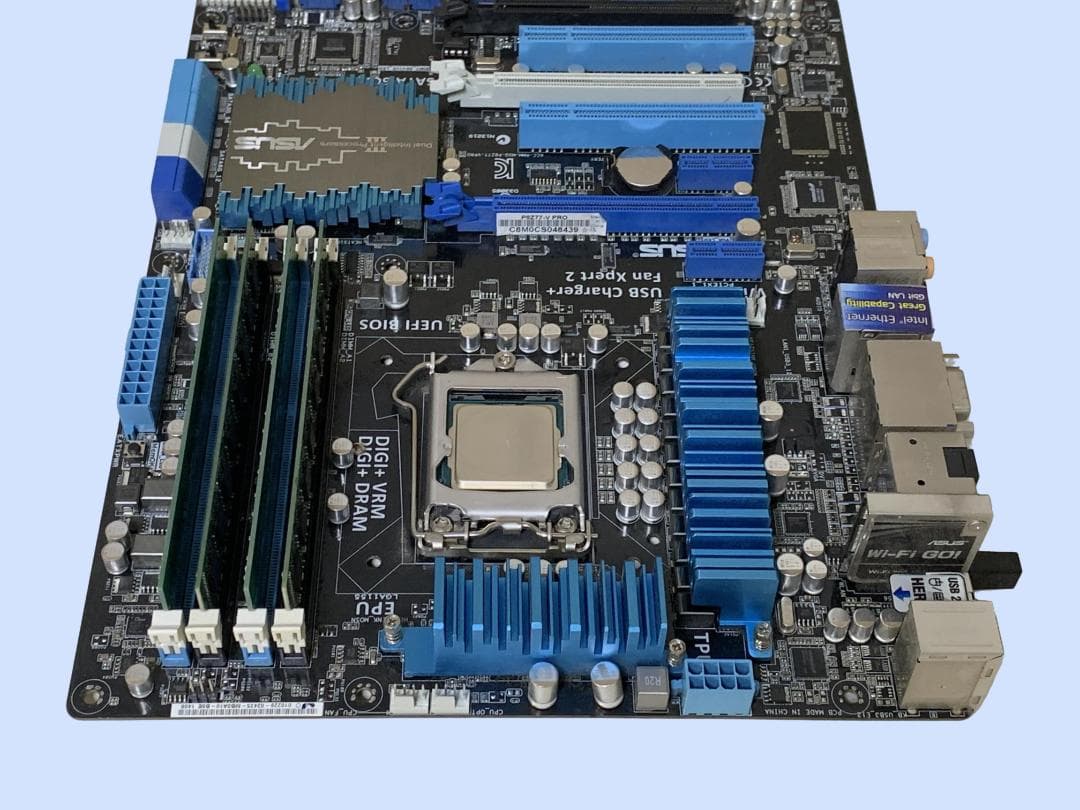 マザーボード M9399 ASUS P8Z77-V PRO + i7-3770K + 16GB