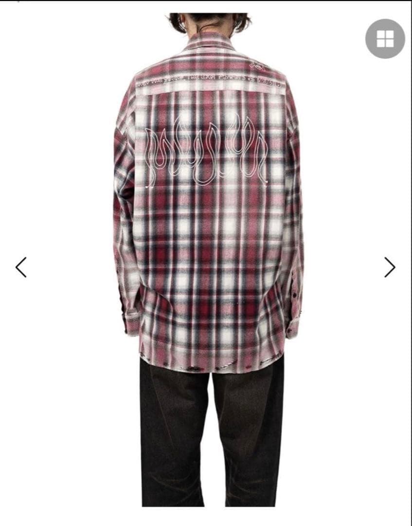 Maison MIHARA YASUHIRO 25aw チェックシャツ　46