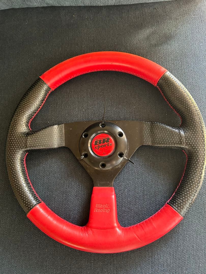 ブラックレーシング ハンドル