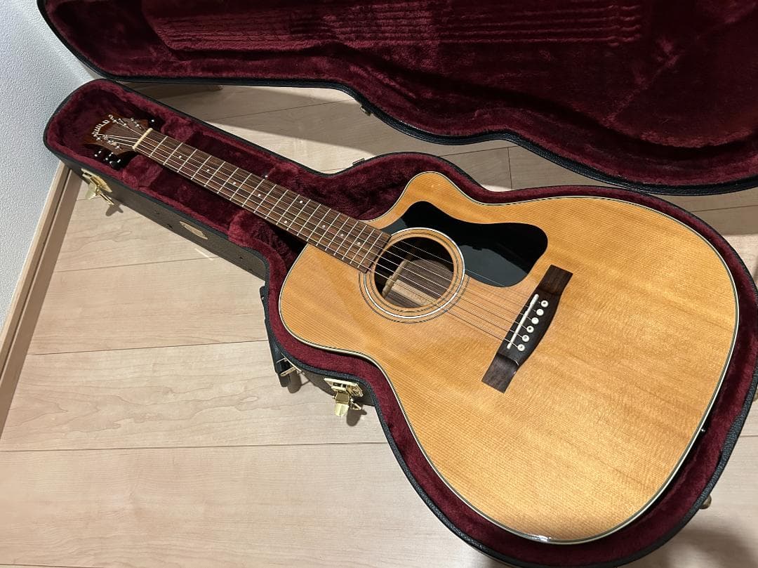 希少　GUILD ギルド F-130RCE オール単板　fishman エレアコ