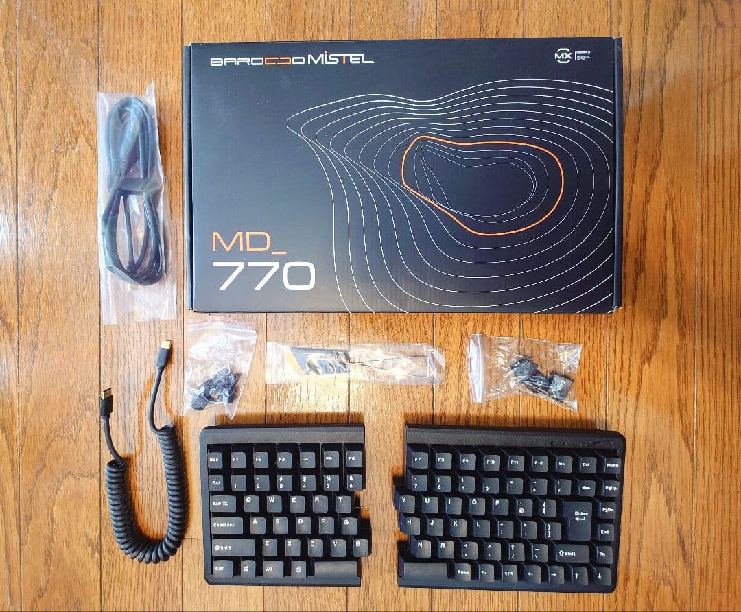 【週末セール】MISTEL MD770-PJP Cherry MX 静音赤軸