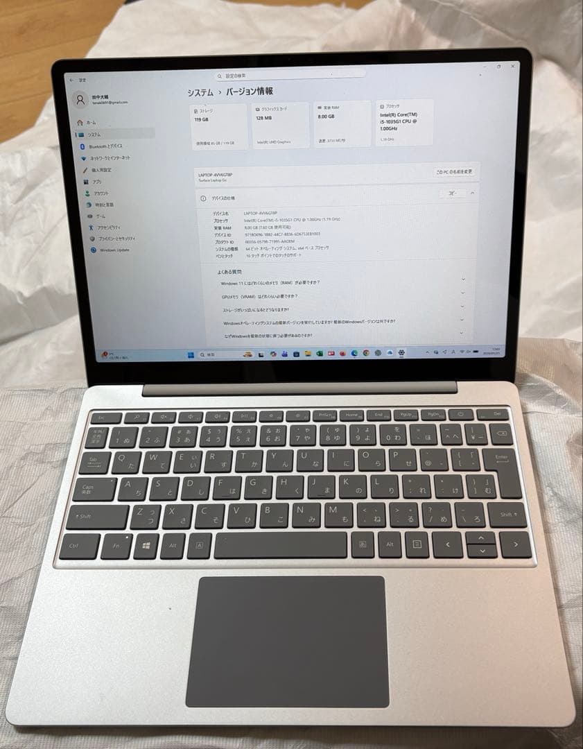 Microsoft Laptop Go3 THH-00020 ノートパソコン