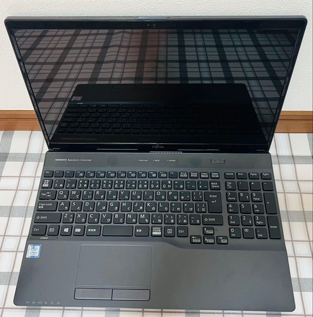 極美品FUJITSU 8gb/ssd256/1TbHDD/offic/win11