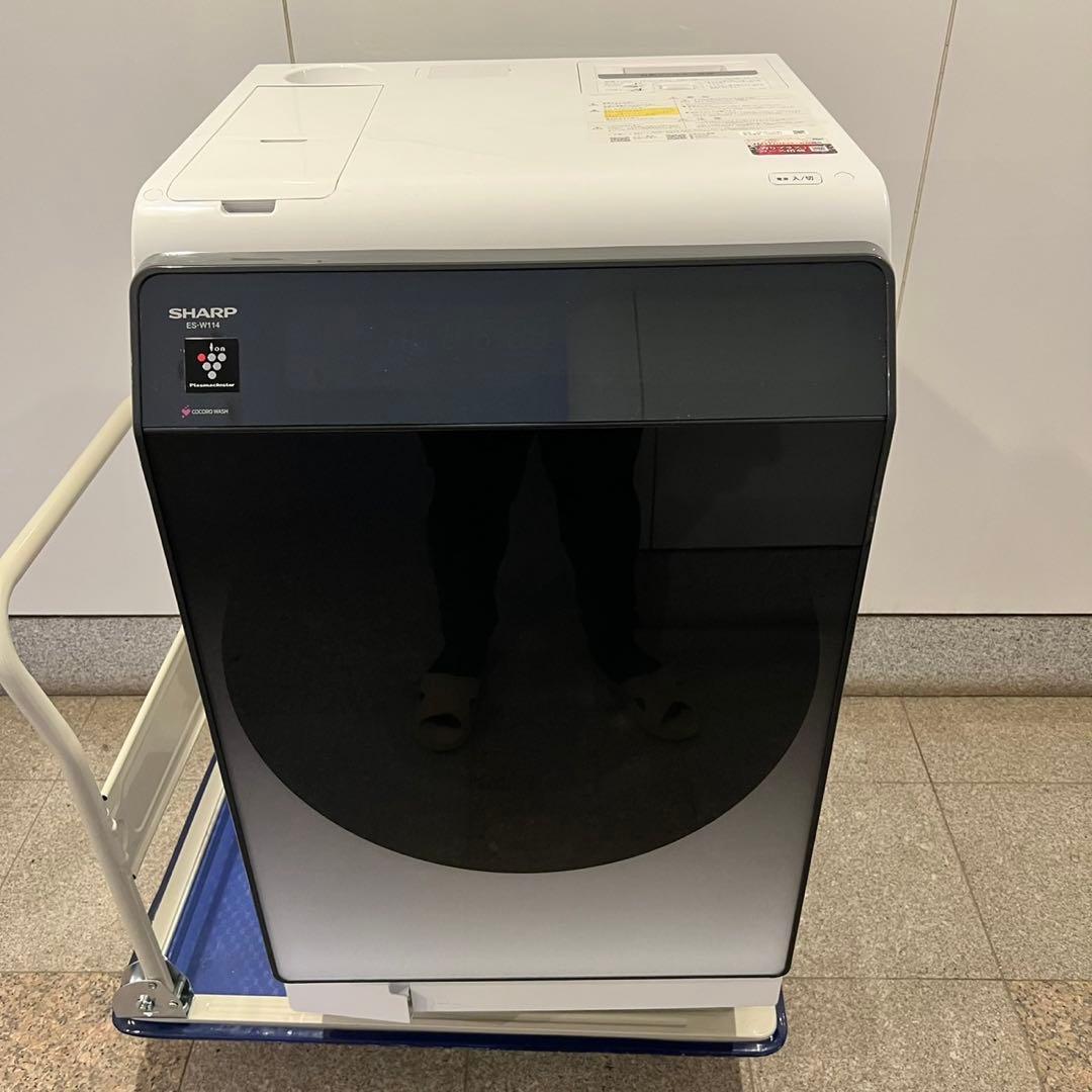 SHARP ES-W114-SL ドラム式洗濯乾燥機 11kg 2022