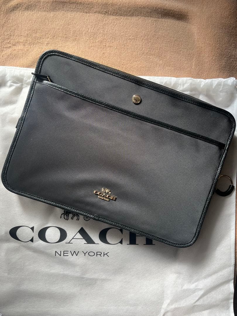コーチ　COACH パソコンケース クラッチバッグ セカンドバッグ ナイロン