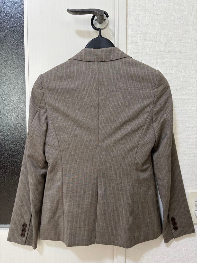 HILTON レディーススーツ テーラードジャケット パンツ 上下セット 7号